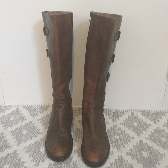 Brown Leather Riding Boots - Picture 2 of 8